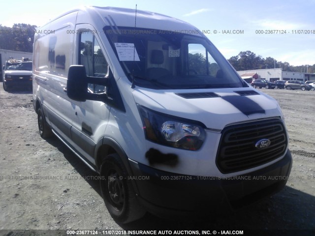 1FTBW2CM2HKA82069 - 2017 FORD TRANSIT T-350 WHITE photo 1