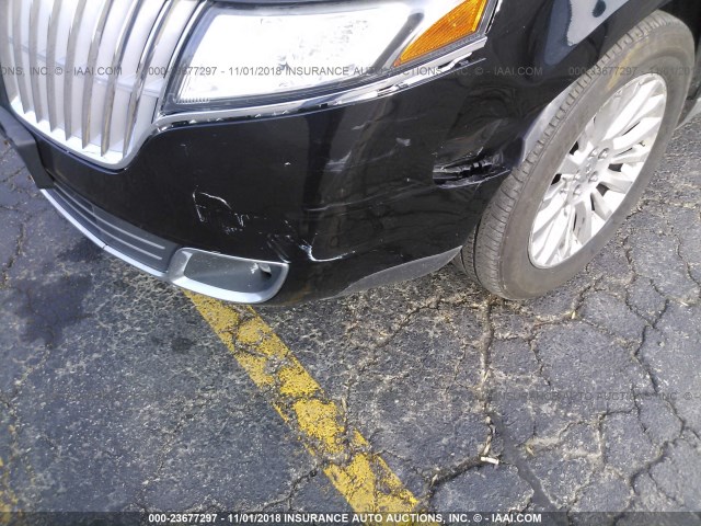 2LMHJ5AT3CBL51977 - 2012 LINCOLN MKT BLACK photo 6