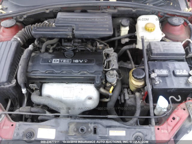 KL5JD56Z47K620978 - 2007 SUZUKI FORENZA MAROON photo 10