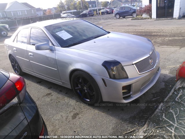 1G6DN57U170163164 - 2007 CADILLAC CTS-V SILVER photo 1