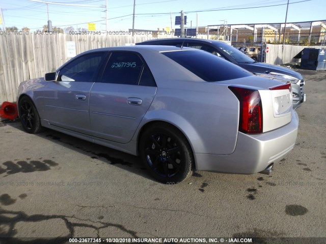 1G6DN57U170163164 - 2007 CADILLAC CTS-V SILVER photo 3