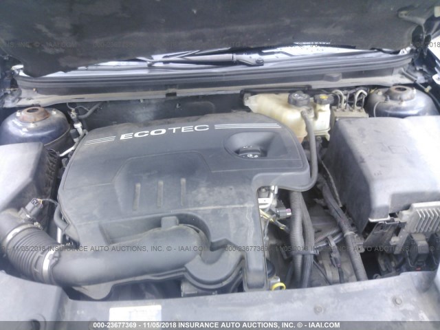 1G1ZH57B48F162610 - 2008 CHEVROLET MALIBU 1LT BLUE photo 10