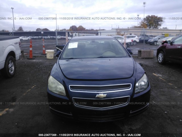 1G1ZH57B48F162610 - 2008 CHEVROLET MALIBU 1LT BLUE photo 6