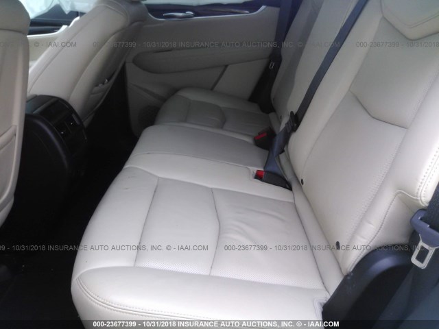 1GYKNBRS8HZ115053 - 2017 CADILLAC XT5 LUXURY WHITE photo 8