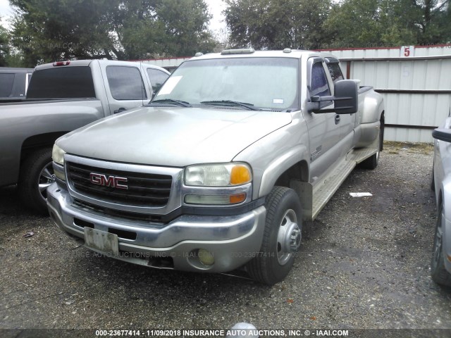 1GTJC33143F108382 - 2003 GMC NEW SIERRA C3500 BEIGE photo 2