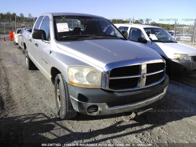 1D7HA18KX6J215759 - 2006 DODGE RAM 1500 SILVER photo 1