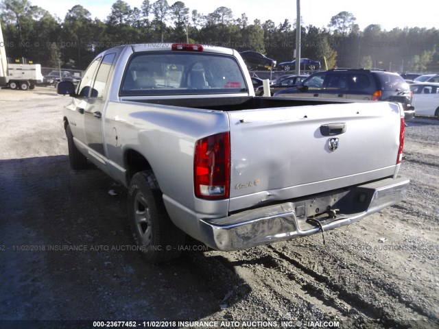 1D7HA18KX6J215759 - 2006 DODGE RAM 1500 SILVER photo 3