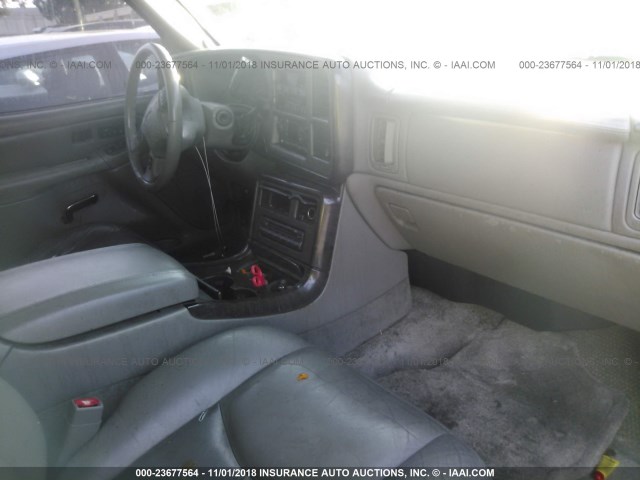 1GKEK63U13J242655 - 2003 GMC YUKON DENALI BURGUNDY photo 5