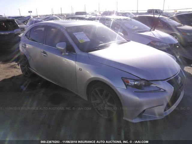 JTHCF1D26F5020535 - 2015 LEXUS IS 250 SILVER photo 1