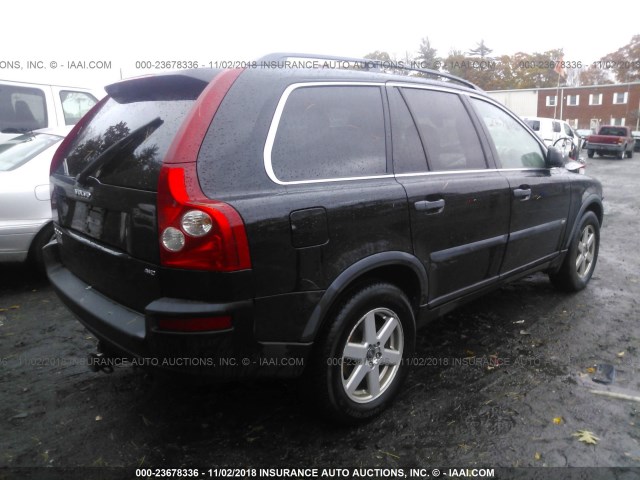 YV4CZ592X61234859 - 2006 VOLVO XC90 BLACK photo 4