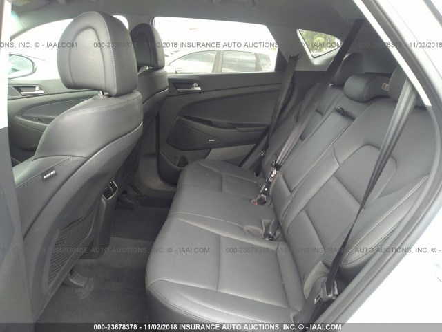 KM8J33A41JU743223 - 2018 HYUNDAI TUCSON SEL/SEL PLUS SILVER photo 8