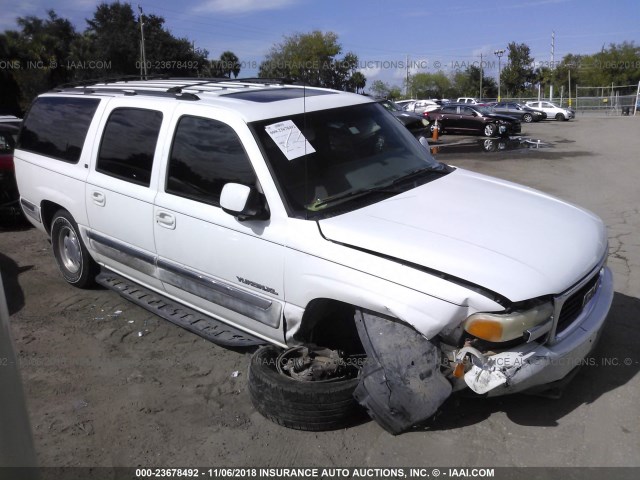 3GKEC16T4YG218636 - 2000 GMC YUKON XL C1500 WHITE photo 1