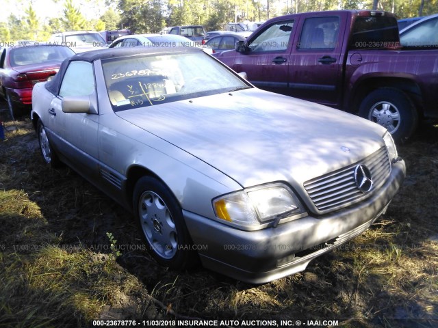 WDBFA67E6SF113624 - 1995 MERCEDES-BENZ SL 500 BEIGE photo 1