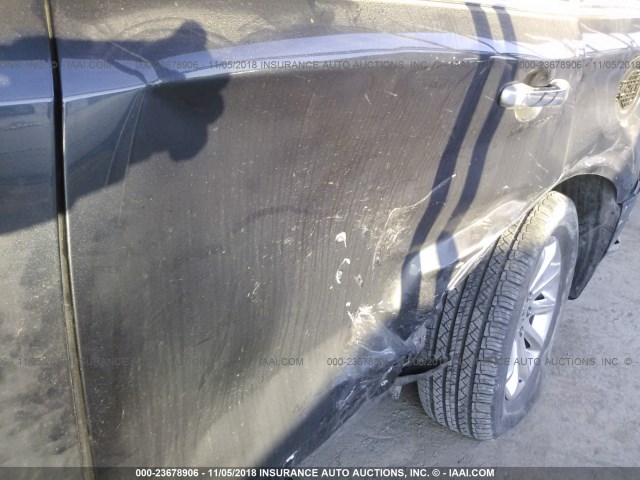 2LMDJ6JK2DBL28199 - 2013 LINCOLN MKX BLUE photo 6