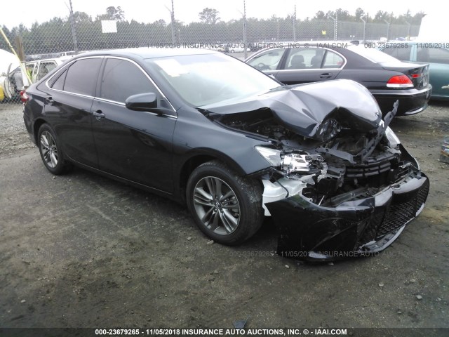 4T1BF1FK7GU262358 - 2016 TOYOTA CAMRY LE/XLE/SE/XSE BLACK photo 1