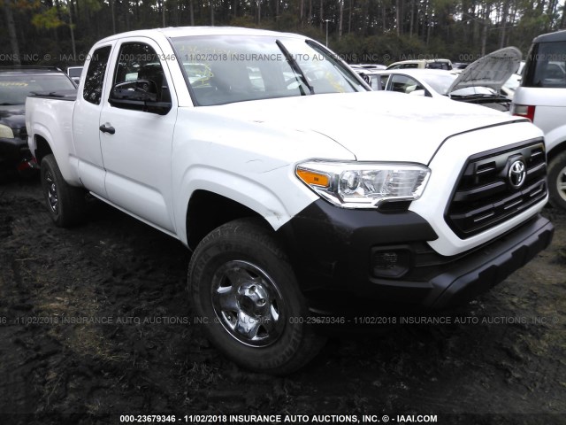 5TFRX5GN8HX079504 - 2017 TOYOTA TACOMA ACCESS CAB/SR/SR5 WHITE photo 1