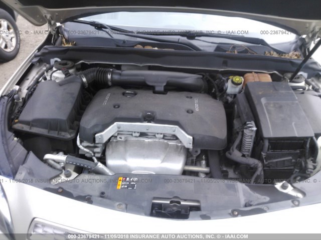1G11H5SA2DF152471 - 2013 CHEVROLET MALIBU LTZ 银色 照片 10