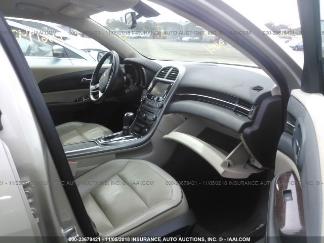 1G11H5SA2DF152471 - 2013 CHEVROLET MALIBU LTZ 银色 照片 5