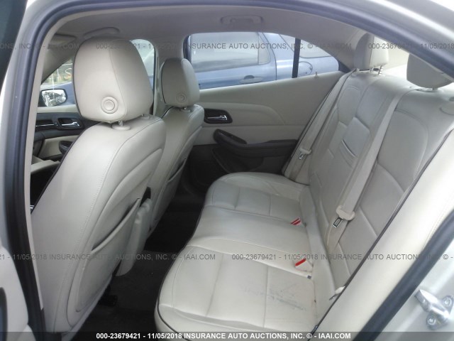 1G11H5SA2DF152471 - 2013 CHEVROLET MALIBU LTZ 银色 照片 8