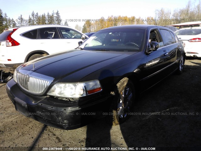 2LNBL8EV8BX756677 - 2011 LINCOLN TOWN CAR EXECUTIVE L BLACK photo 2