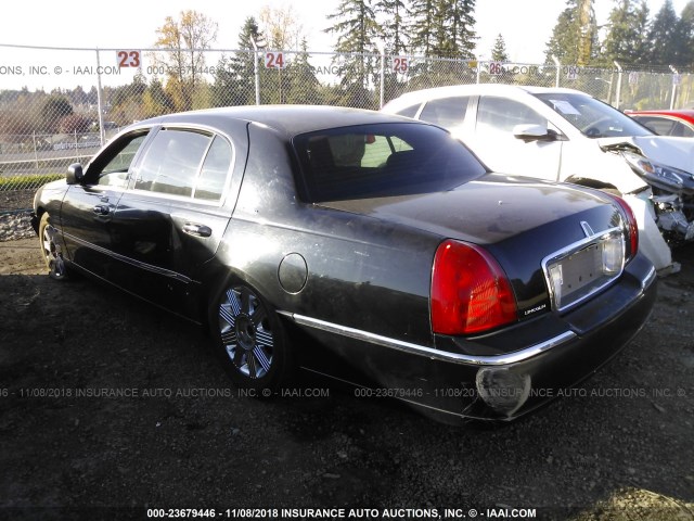 2LNBL8EV8BX756677 - 2011 LINCOLN TOWN CAR EXECUTIVE L BLACK photo 3