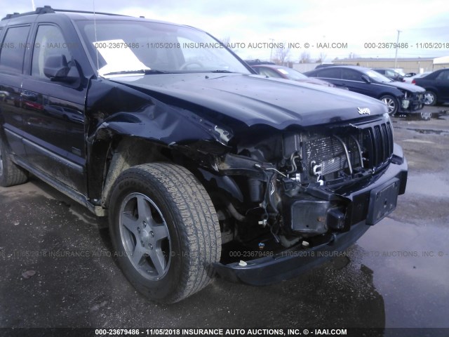 1J8HR48P57C619809 - 2007 JEEP GRAND CHEROKEE LAREDO/COLUMBIA/FREEDOM 黑色 照片 6