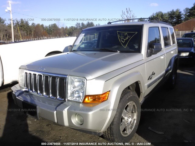 1J8HG48KX9C501235 - 2009 JEEP COMMANDER SPORT Արծաթագույն լուսանկար 2