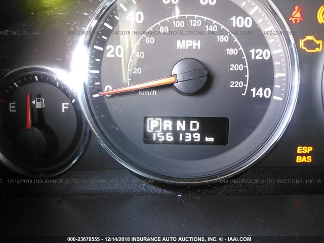 1J8HG48KX9C501235 - 2009 JEEP COMMANDER SPORT Արծաթագույն լուսանկար 7