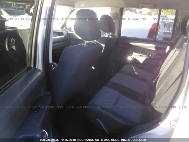 1J8HG48KX9C501235 - 2009 JEEP COMMANDER SPORT Արծաթագույն լուսանկար 8