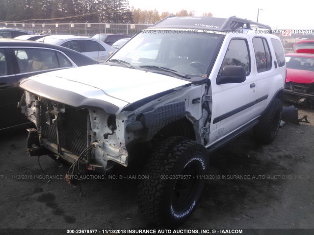 5N1ED28Y64C610128 - 2004 NISSAN XTERRA XE/SE WHITE photo 2