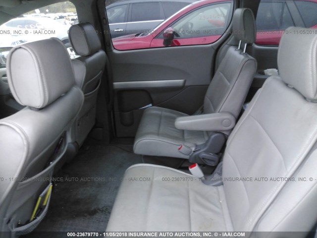 5N1BV28U68N105892 - 2008 NISSAN QUEST S/SE/SL GRAY photo 8