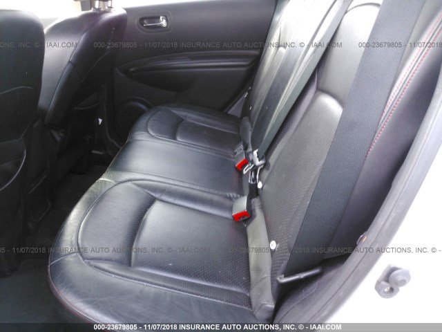 JN8AS5MV5CW356161 - 2012 NISSAN ROGUE S/SV SILVER photo 8