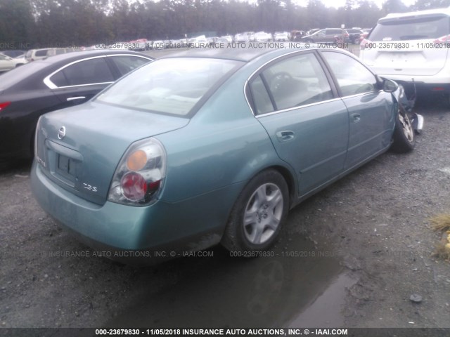 1N4AL11D43C256735 - 2003 NISSAN ALTIMA S/SL GREEN photo 4