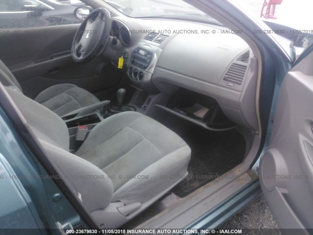 1N4AL11D43C256735 - 2003 NISSAN ALTIMA S/SL GREEN photo 5