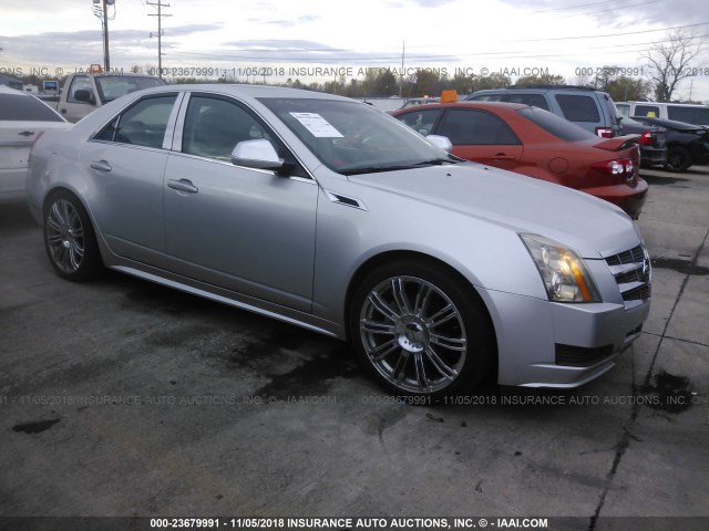 1G6DE5EY0B0171318 - 2011 CADILLAC CTS LUXURY COLLECTION SILVER photo 1