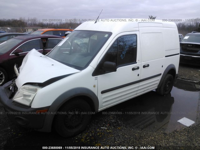NM0LS7AN6BT067095 - 2011 FORD TRANSIT CONNECT XL WHITE photo 2