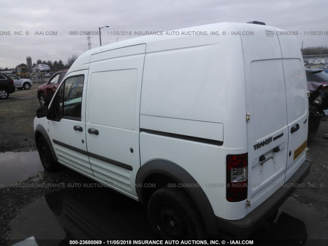 NM0LS7AN6BT067095 - 2011 FORD TRANSIT CONNECT XL WHITE photo 3