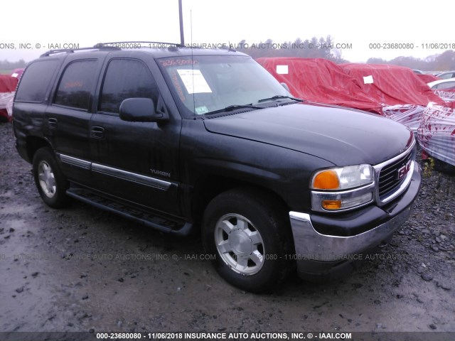 1GKEK13T25J252110 - 2005 GMC YUKON GRAY photo 1