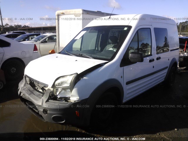 NM0LS6ANXCT096126 - 2012 FORD TRANSIT CONNECT XL WHITE photo 2
