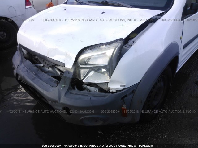 NM0LS6ANXCT096126 - 2012 FORD TRANSIT CONNECT XL WHITE photo 6