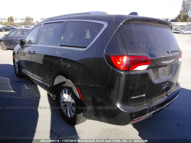 2C4RC1BG0JR210684 - 2018 CHRYSLER PACIFICA TOURING L Մոխրագույն լուսանկար 3