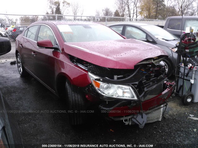 1G4GH5E37CF295697 - 2012 BUICK LACROSSE PREMIUM RED photo 1