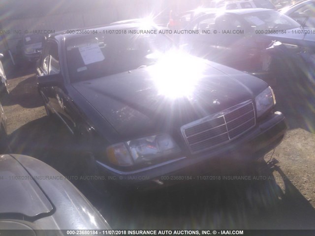 WDBHA28E0TF377276 - 1996 MERCEDES-BENZ C 280 BLACK photo 1