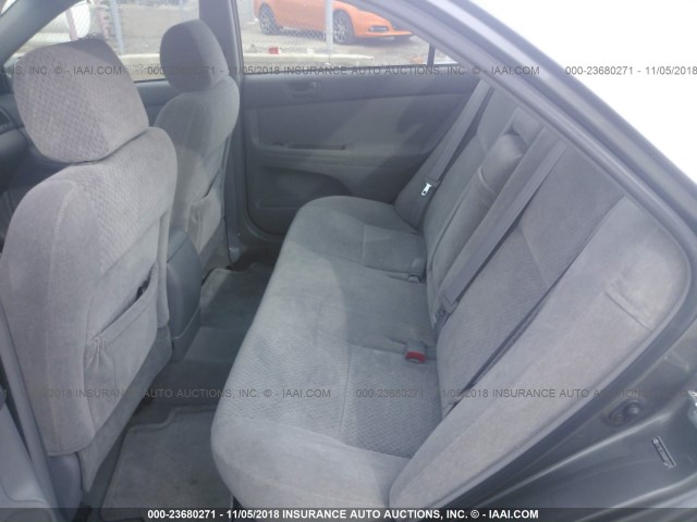 4T1BE32K64U911339 - 2004 TOYOTA CAMRY LE/XLE/SE GRAY photo 8