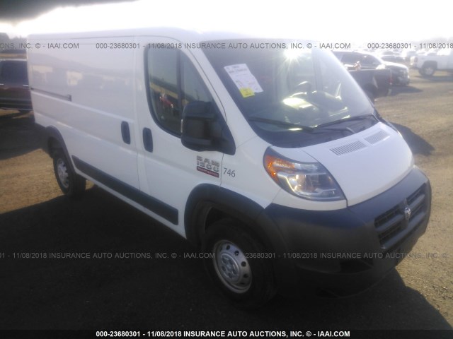 3C6TRVAG2HE508721 - 2017 RAM PROMASTER 1500 1500 STANDARD WHITE photo 1