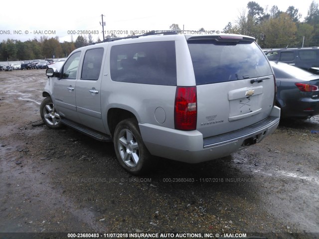 1GNFK36339R207814 - 2009 CHEVROLET SUBURBAN K1500 LTZ Champagne photo 3