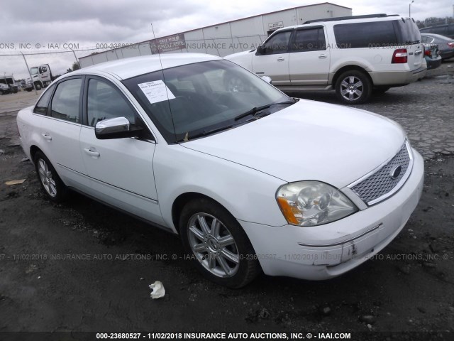 1FAFP28165G132103 - 2005 FORD FIVE HUNDRED LIMITED WHITE photo 1