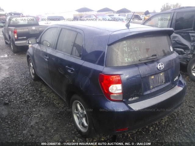 JTKKU10419J047902 - 2009 TOYOTA SCION XD BLUE photo 3