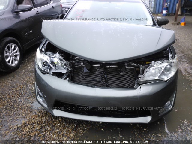 4T1BK1FK8DU529773 - 2013 TOYOTA CAMRY SE/XLE GREEN photo 6