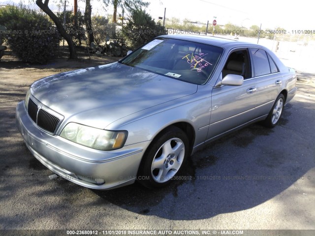 JNKBY31A2XM602569 - 1999 INFINITI Q45 T SILVER photo 2